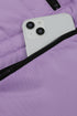 Wisteria Plush Linen Zip Up Hooded Puffer Coat